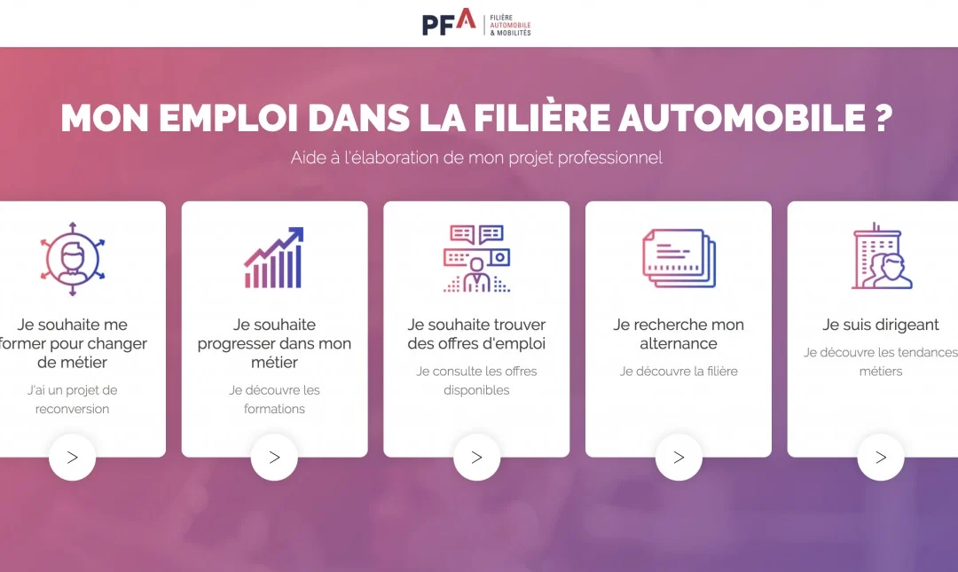 Luc CHATEL lance la plateforme en ligne monfuturjobauto.fr