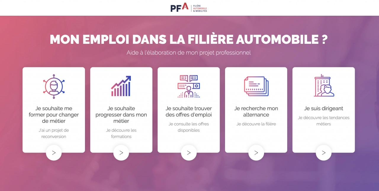 Luc CHATEL lance la plateforme en ligne monfuturjobauto.fr