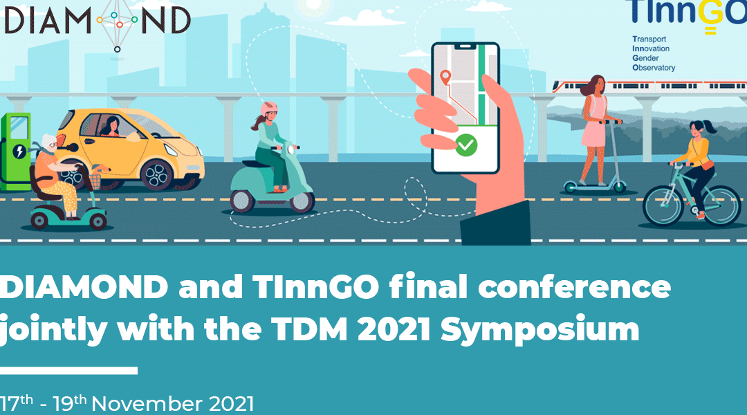 DIAMOND and TInnGO European projects to host an international final conference gathering over 60 experts in gender in transport